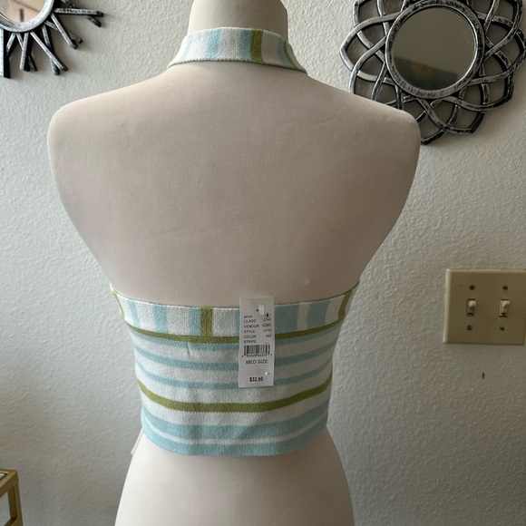 Pacsun beach top Sz M halter top stretch 🏝️  🏖️ summer is coming - Picture 2 of 4